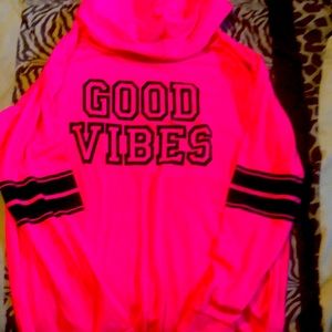 Hot pink women’s hoodie